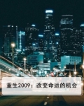 重生2009:改变命运的机会